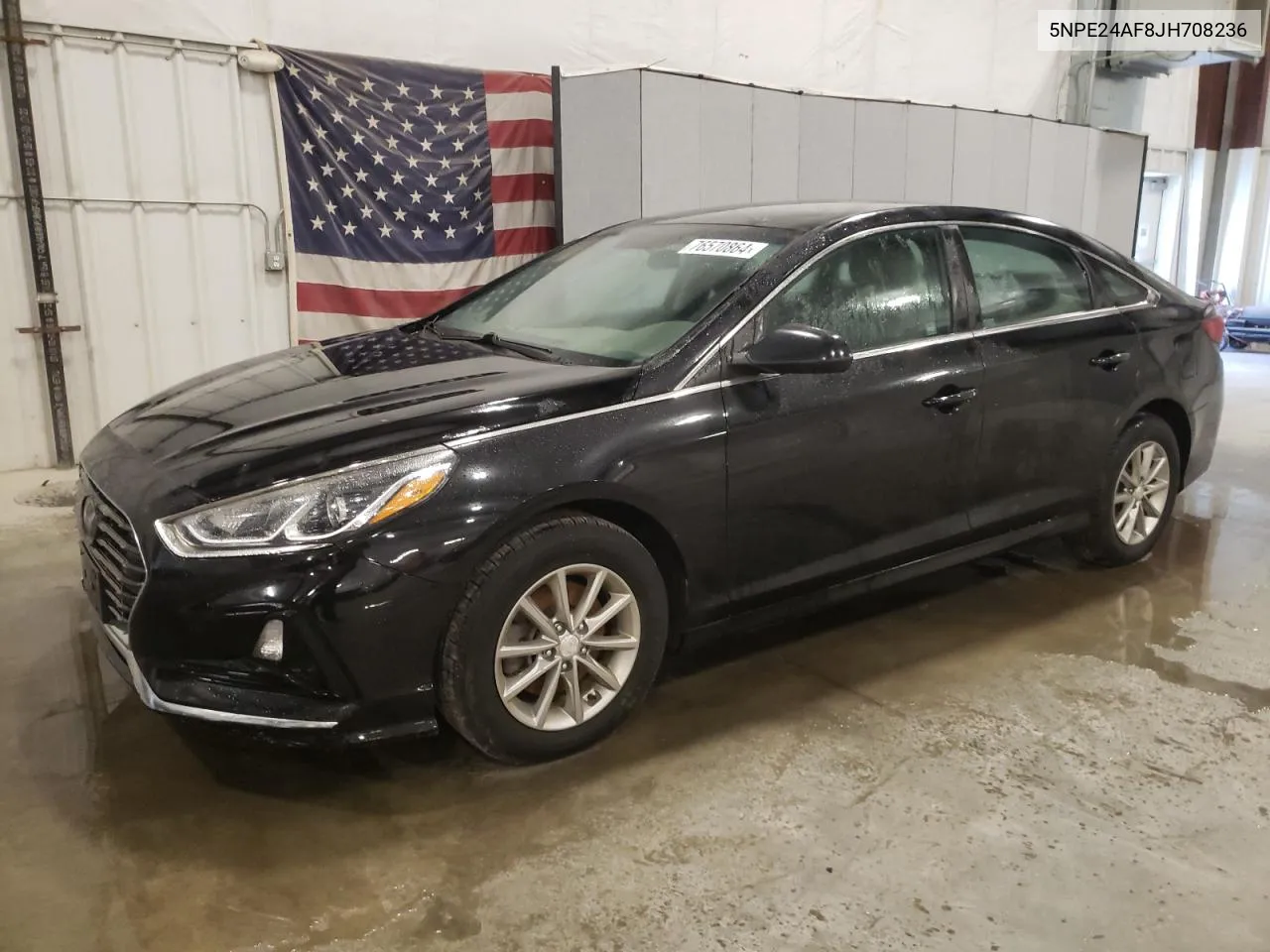 2018 Hyundai Sonata Se VIN: 5NPE24AF8JH708236 Lot: 76570864