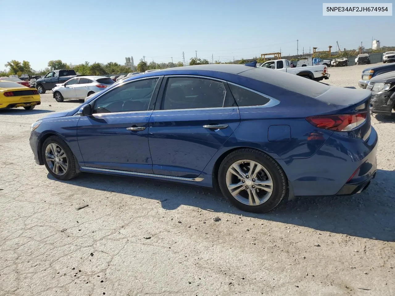 5NPE34AF2JH674954 2018 Hyundai Sonata Sport