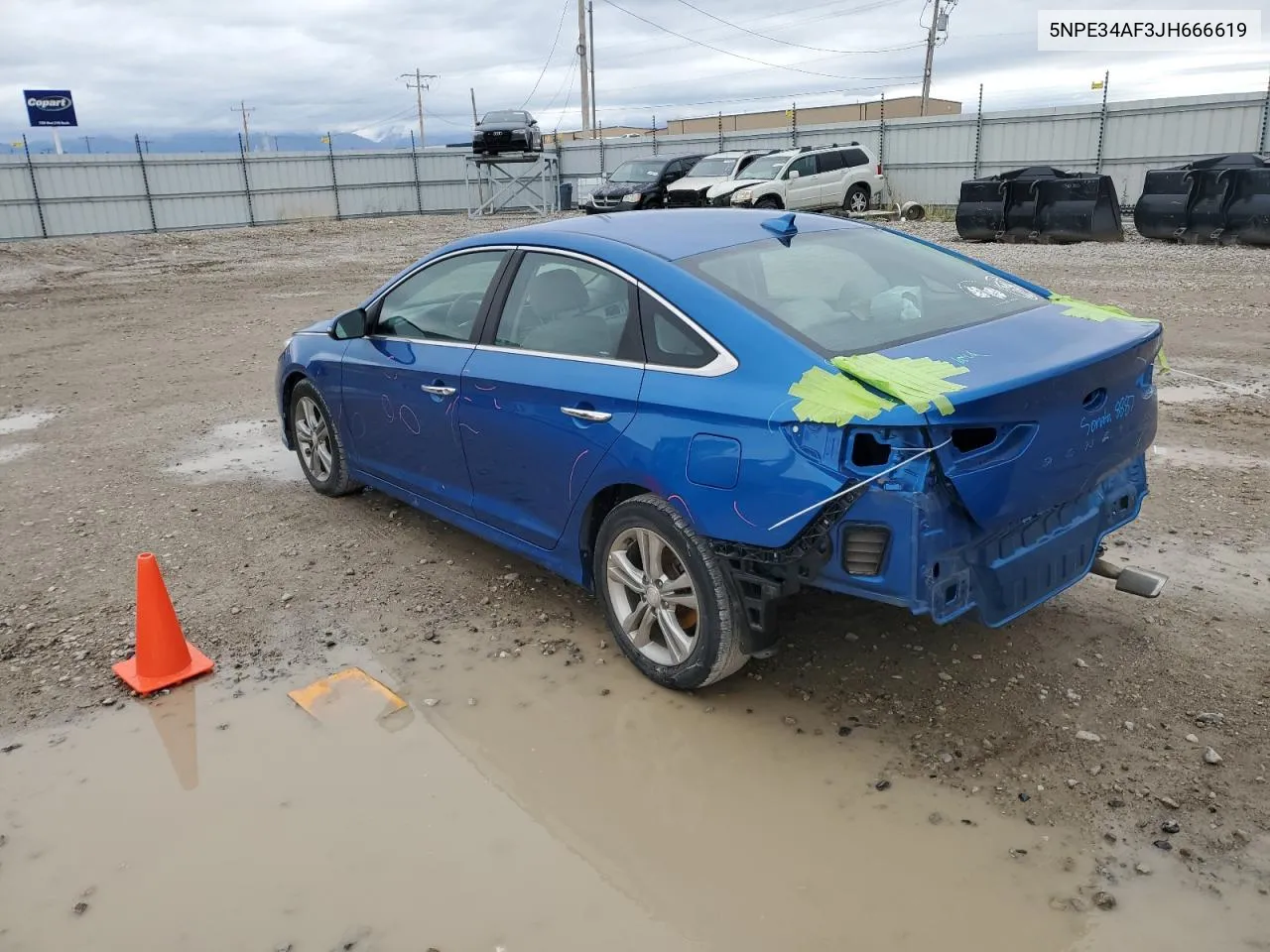 2018 Hyundai Sonata Sport VIN: 5NPE34AF3JH666619 Lot: 76620554