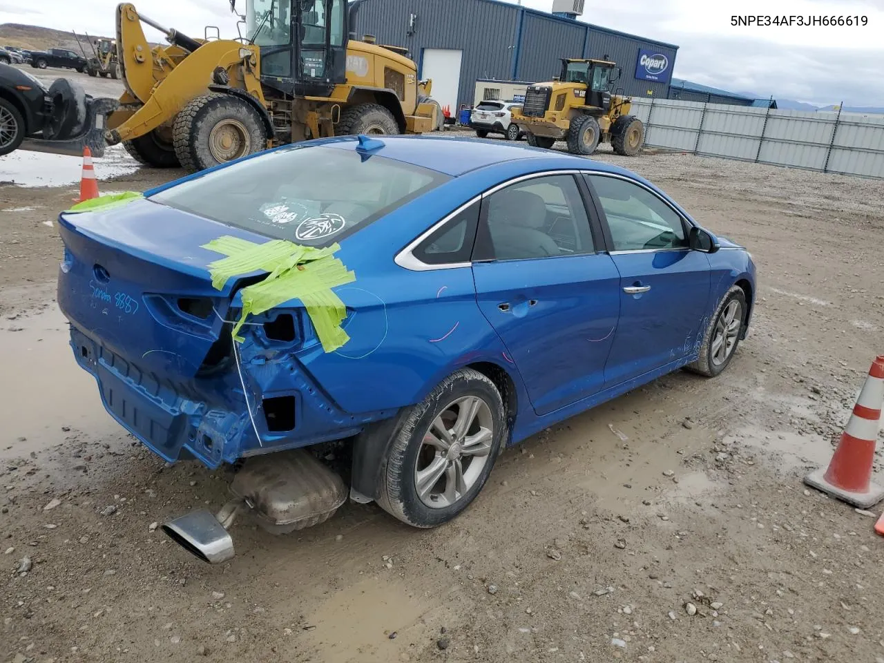 2018 Hyundai Sonata Sport VIN: 5NPE34AF3JH666619 Lot: 76620554