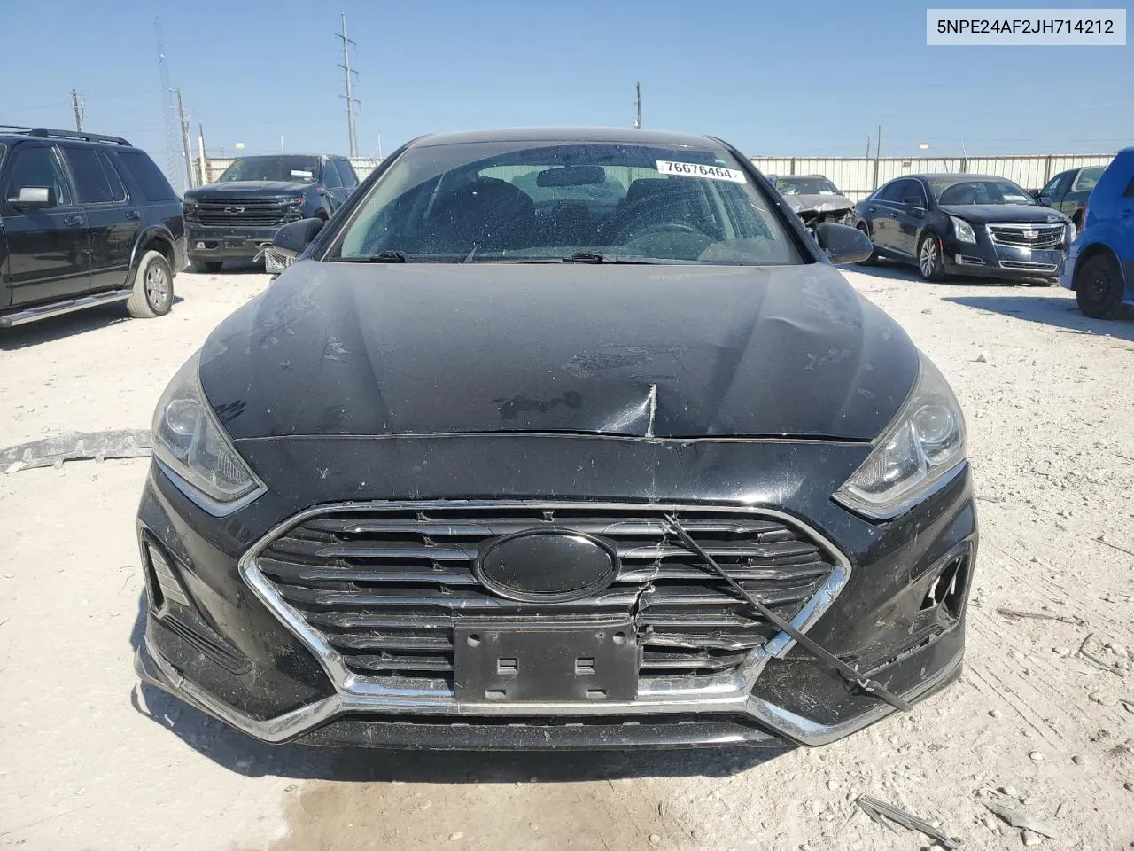 2018 Hyundai Sonata Se VIN: 5NPE24AF2JH714212 Lot: 76676464