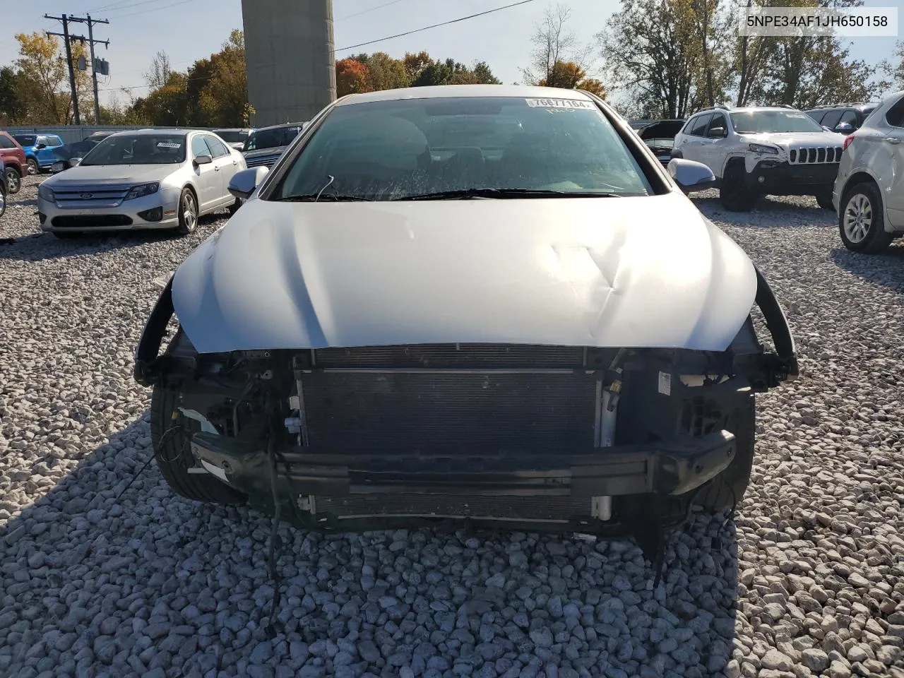 5NPE34AF1JH650158 2018 Hyundai Sonata Sport