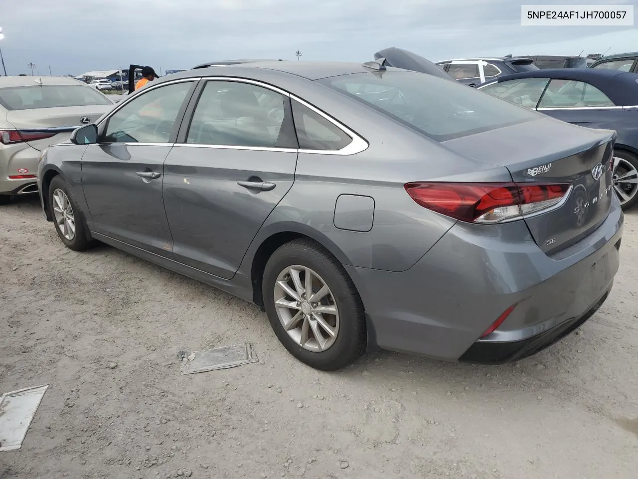 2018 Hyundai Sonata Se VIN: 5NPE24AF1JH700057 Lot: 76695114