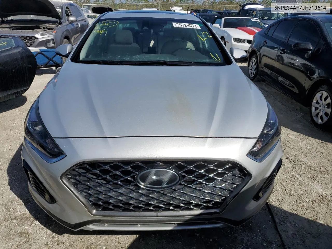 5NPE34AF7JH719614 2018 Hyundai Sonata Sport