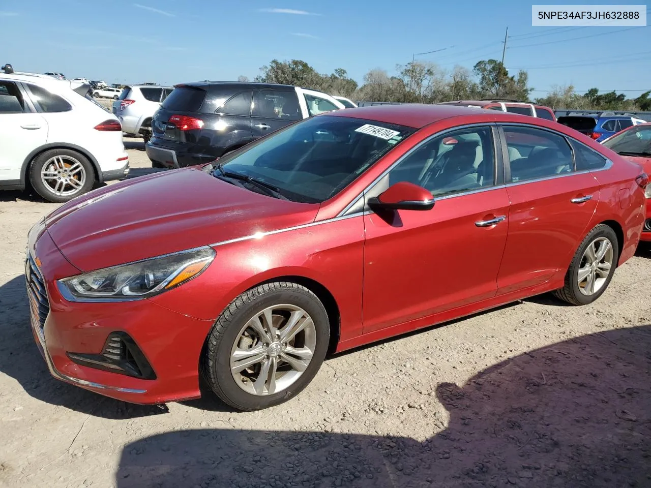 2018 Hyundai Sonata Sport VIN: 5NPE34AF3JH632888 Lot: 77149704