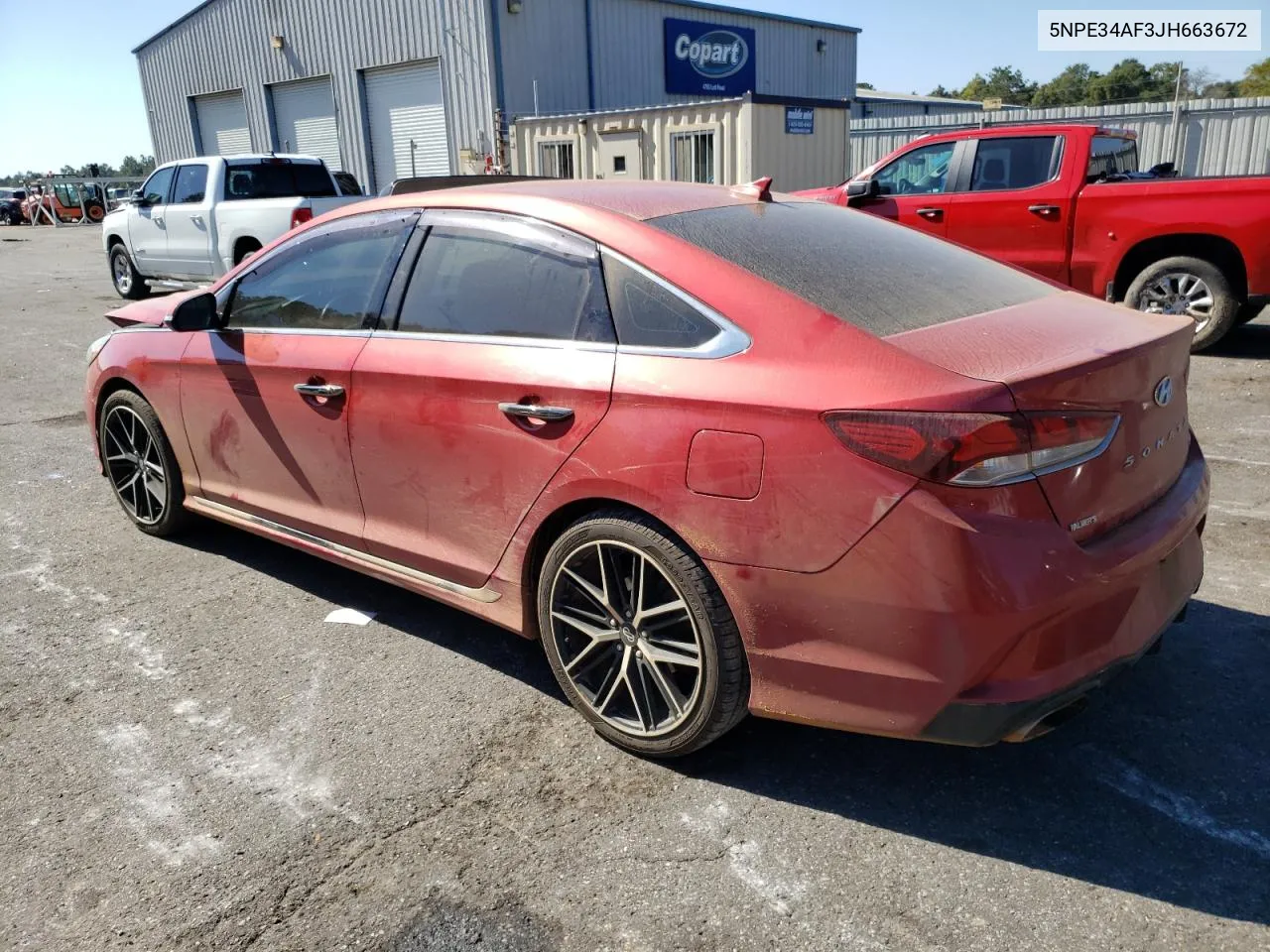 2018 Hyundai Sonata Sport VIN: 5NPE34AF3JH663672 Lot: 77331604