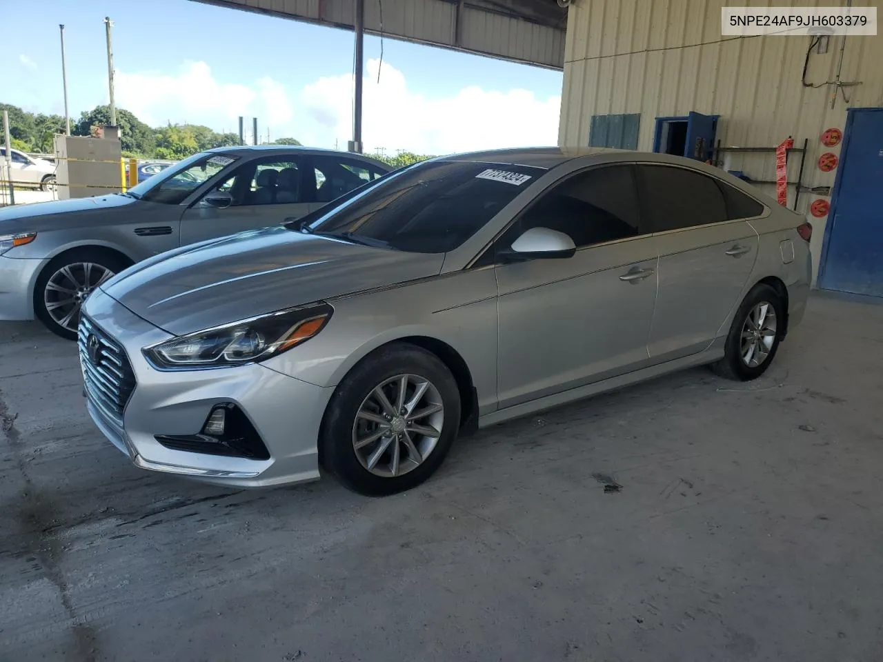 2018 Hyundai Sonata Se VIN: 5NPE24AF9JH603379 Lot: 77374324