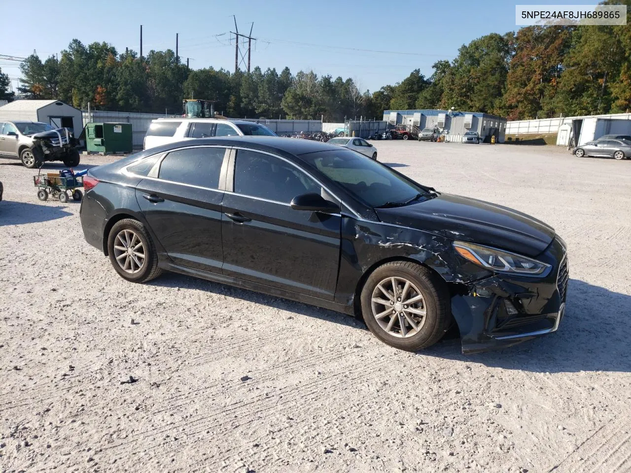 2018 Hyundai Sonata Se VIN: 5NPE24AF8JH689865 Lot: 77596084