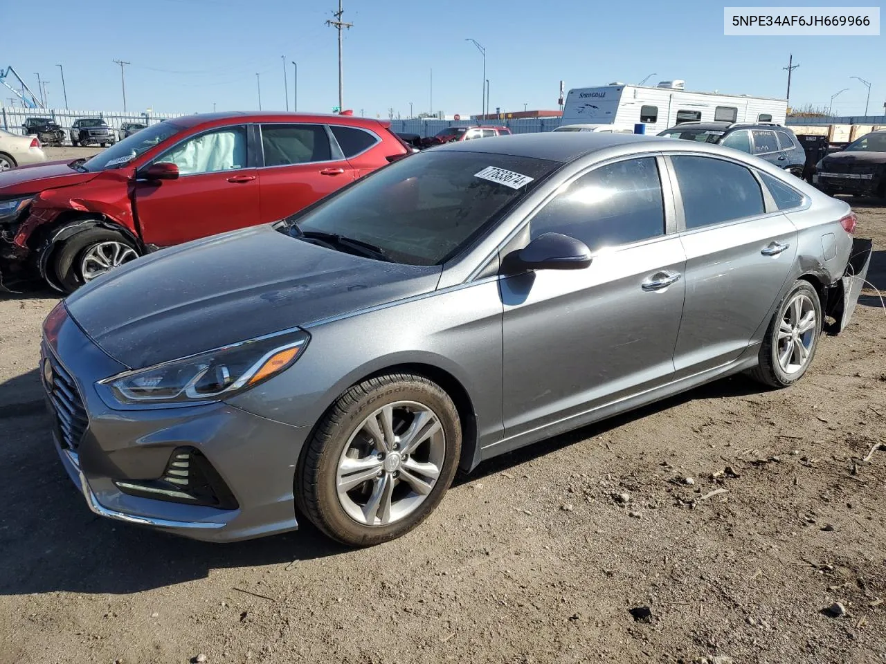 2018 Hyundai Sonata Sport VIN: 5NPE34AF6JH669966 Lot: 77633674