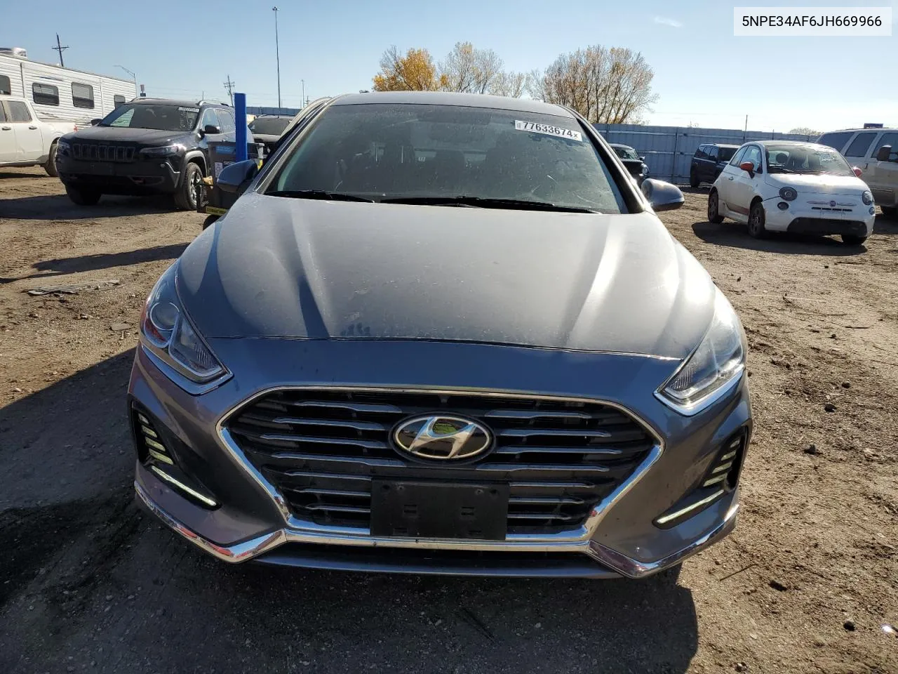 2018 Hyundai Sonata Sport VIN: 5NPE34AF6JH669966 Lot: 77633674