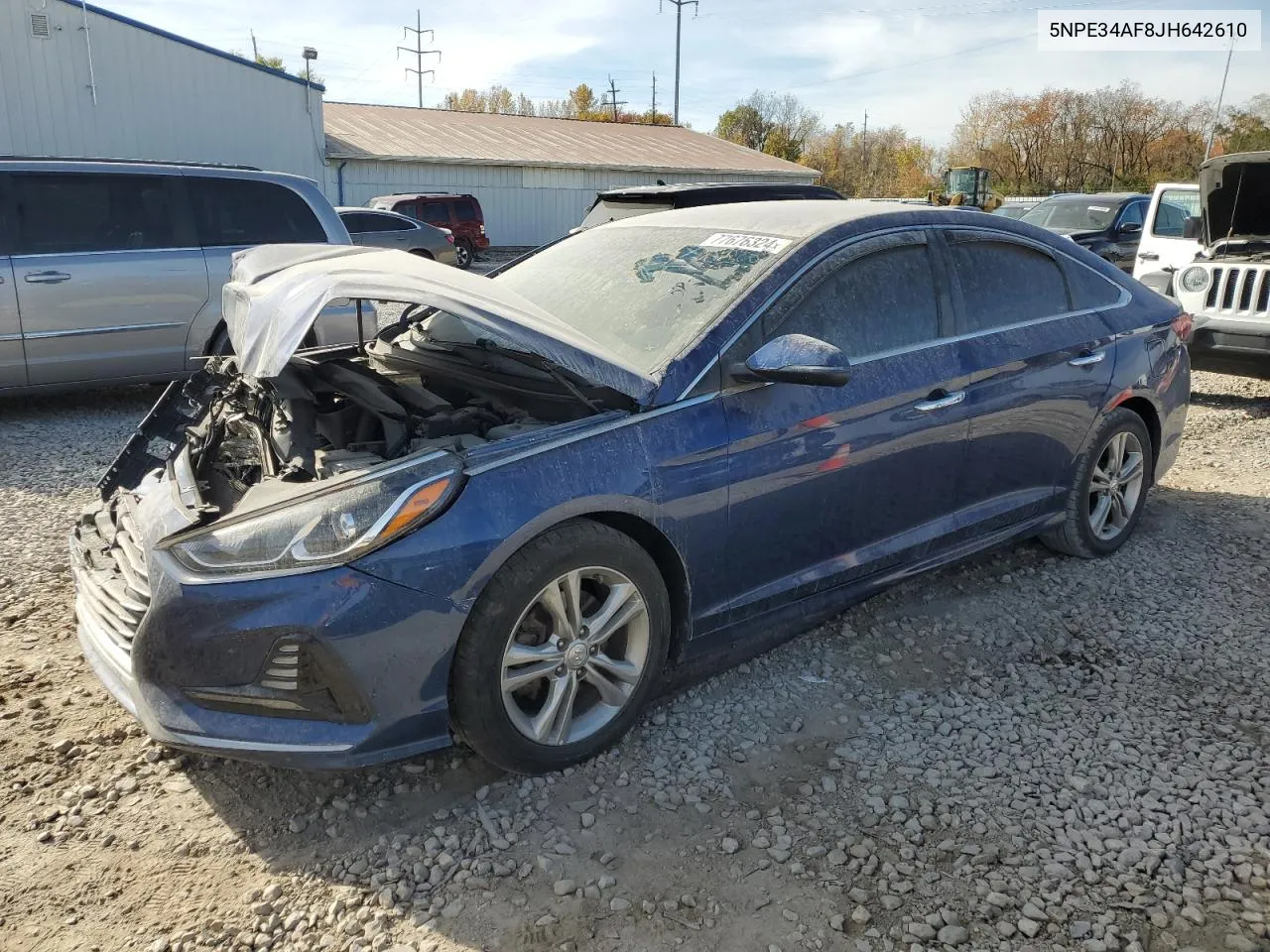 2018 Hyundai Sonata Sport VIN: 5NPE34AF8JH642610 Lot: 77676324