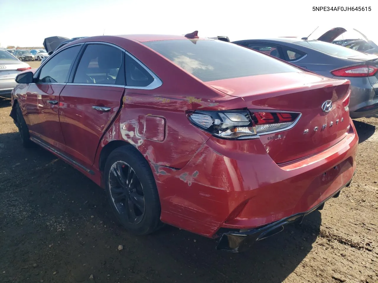 2018 Hyundai Sonata Sport VIN: 5NPE34AF0JH645615 Lot: 77825334