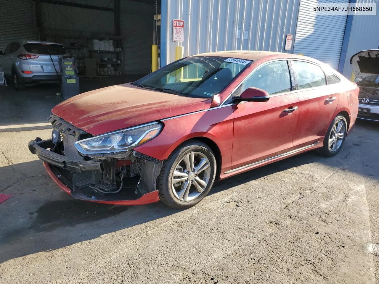 2018 Hyundai Sonata Sport VIN: 5NPE34AF7JH668650 Lot: 77844644