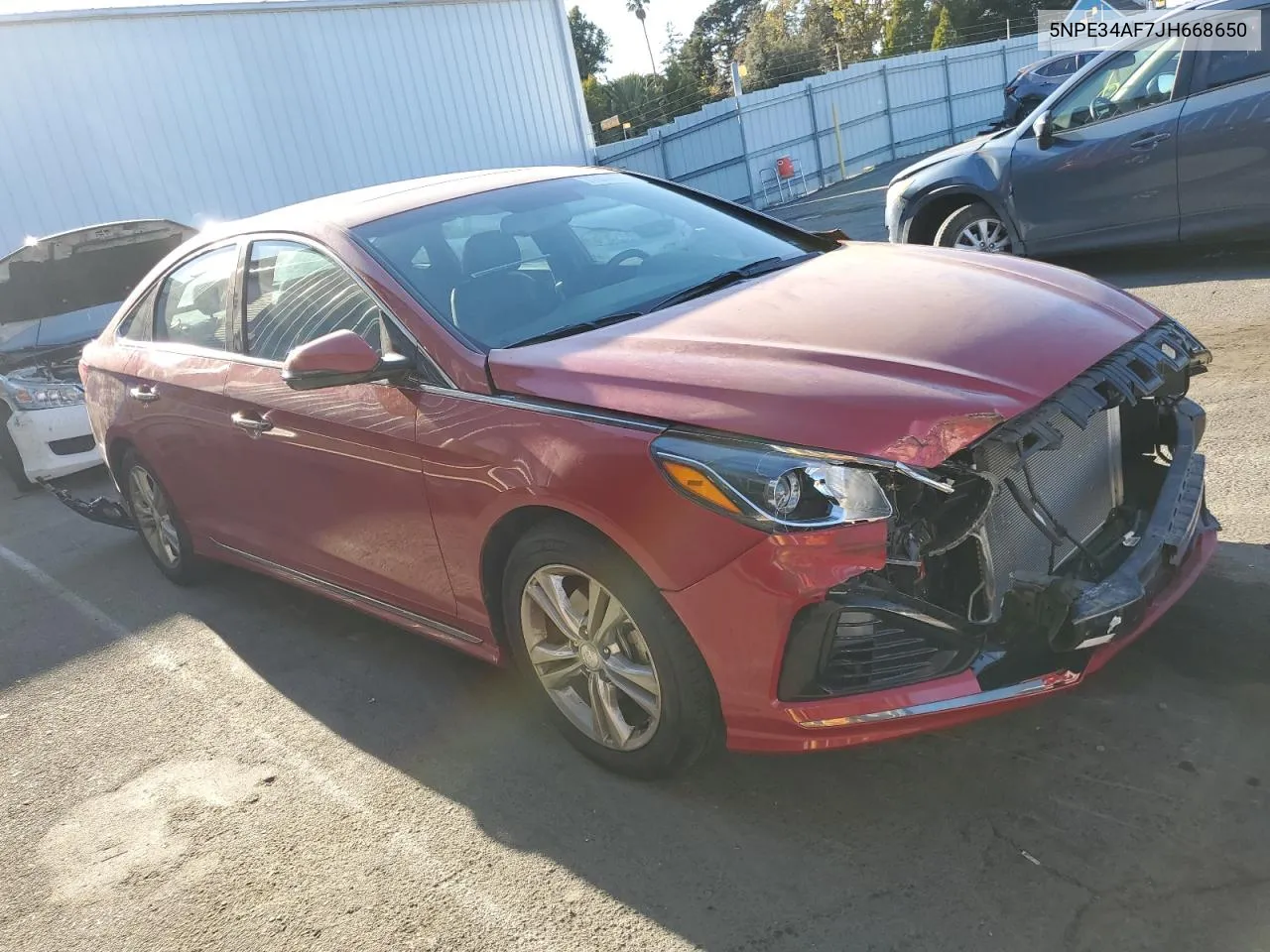 2018 Hyundai Sonata Sport VIN: 5NPE34AF7JH668650 Lot: 77844644