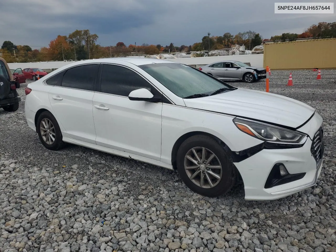 2018 Hyundai Sonata Se VIN: 5NPE24AF8JH657644 Lot: 77870634