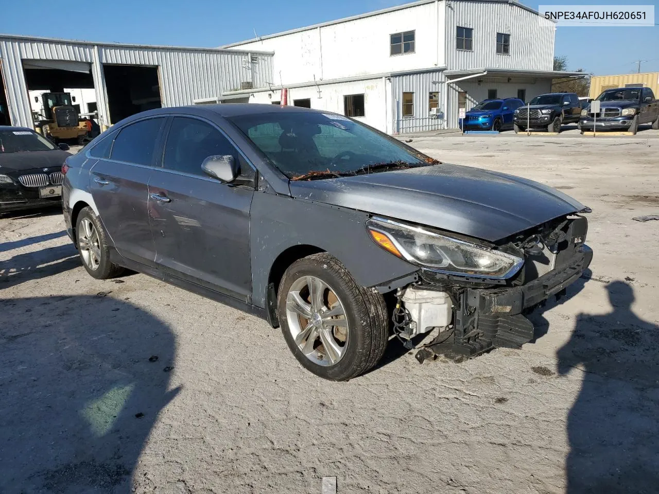 2018 Hyundai Sonata Sport VIN: 5NPE34AF0JH620651 Lot: 77974394