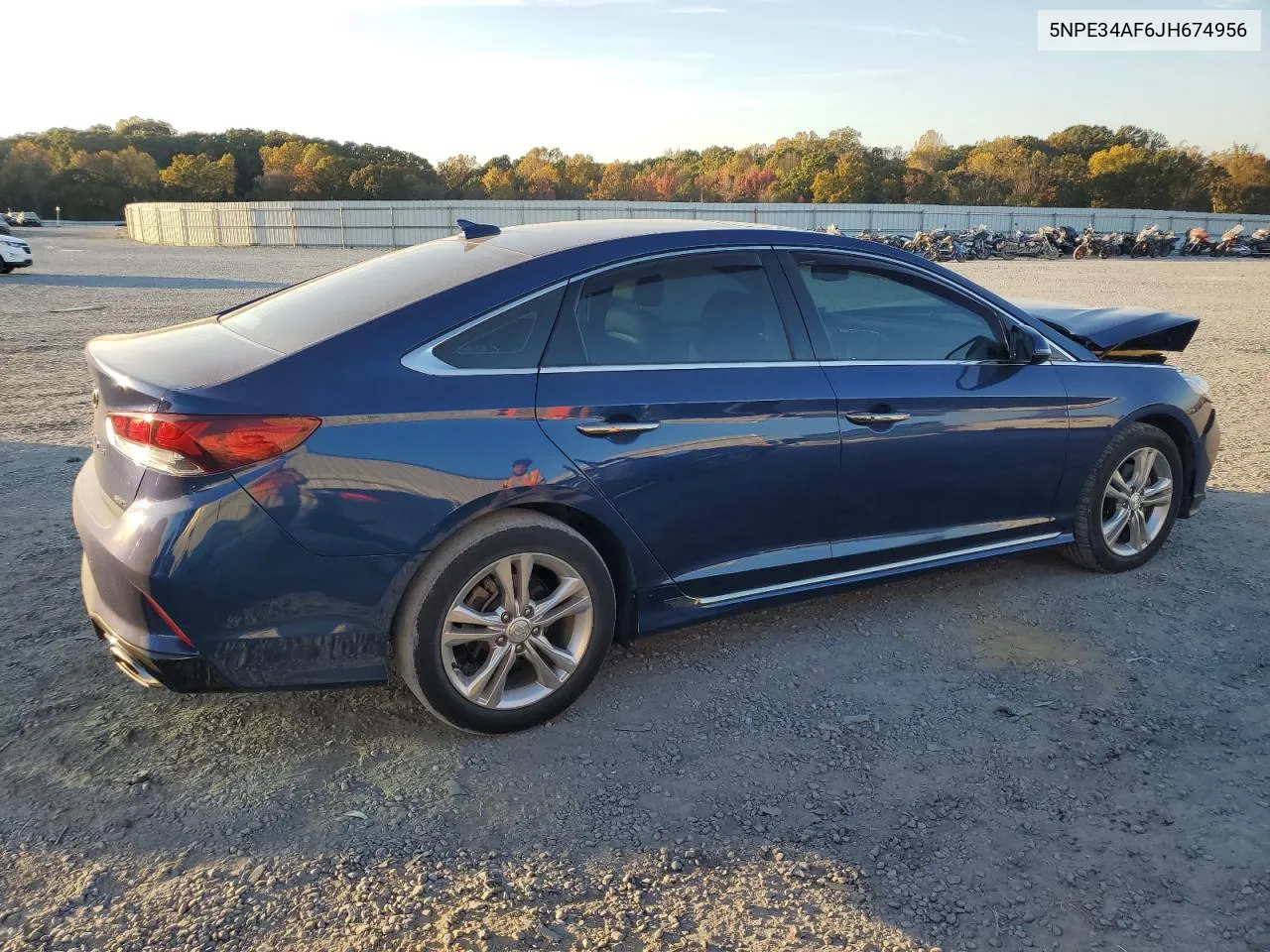 2018 Hyundai Sonata Sport VIN: 5NPE34AF6JH674956 Lot: 77978924