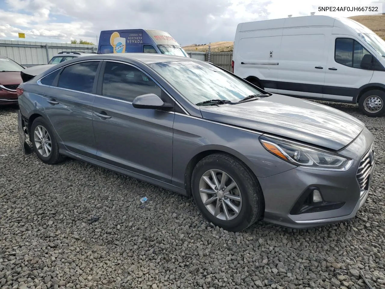 2018 Hyundai Sonata Se VIN: 5NPE24AF0JH667522 Lot: 78069574