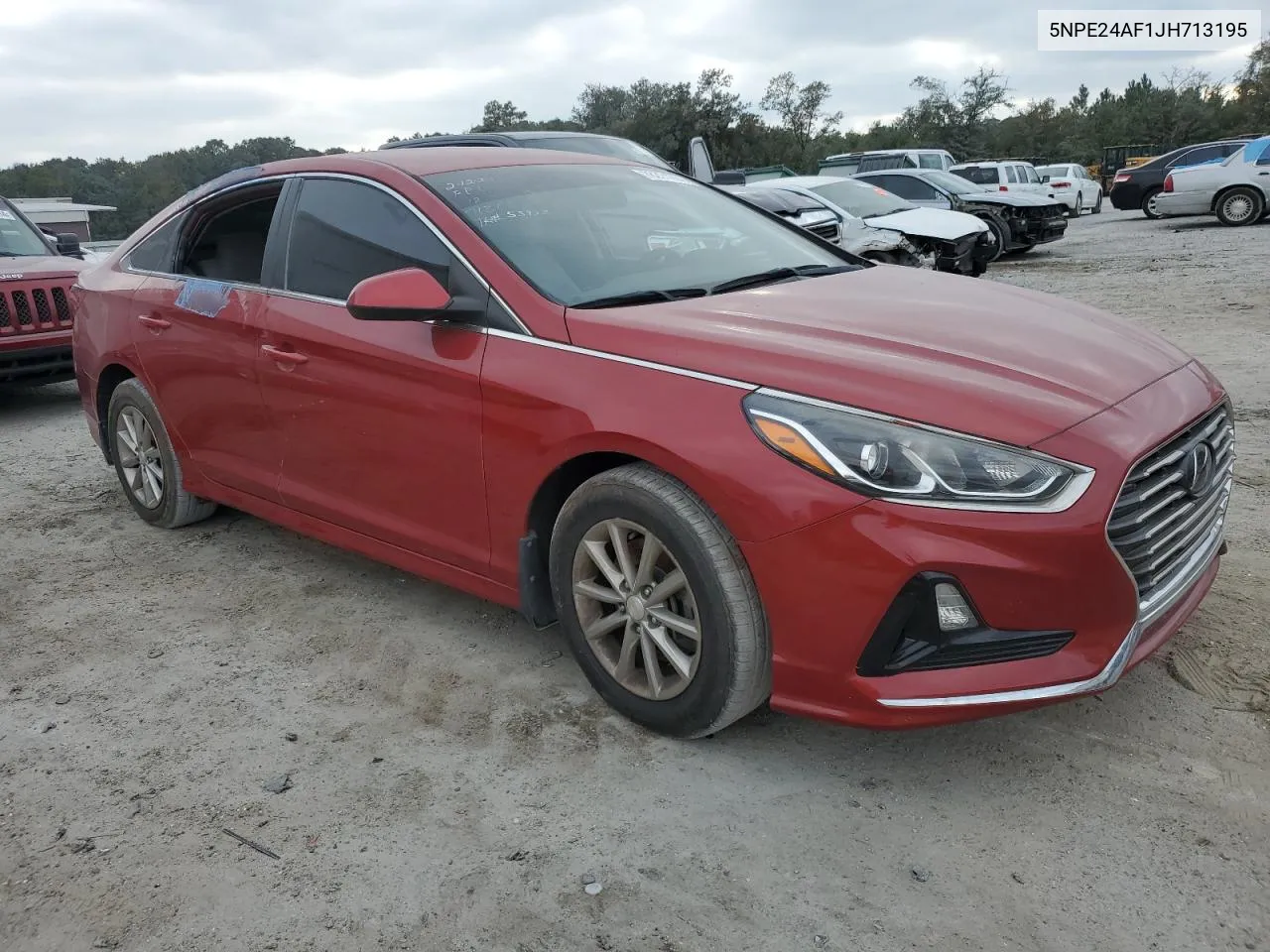 2018 Hyundai Sonata Se VIN: 5NPE24AF1JH713195 Lot: 78224264