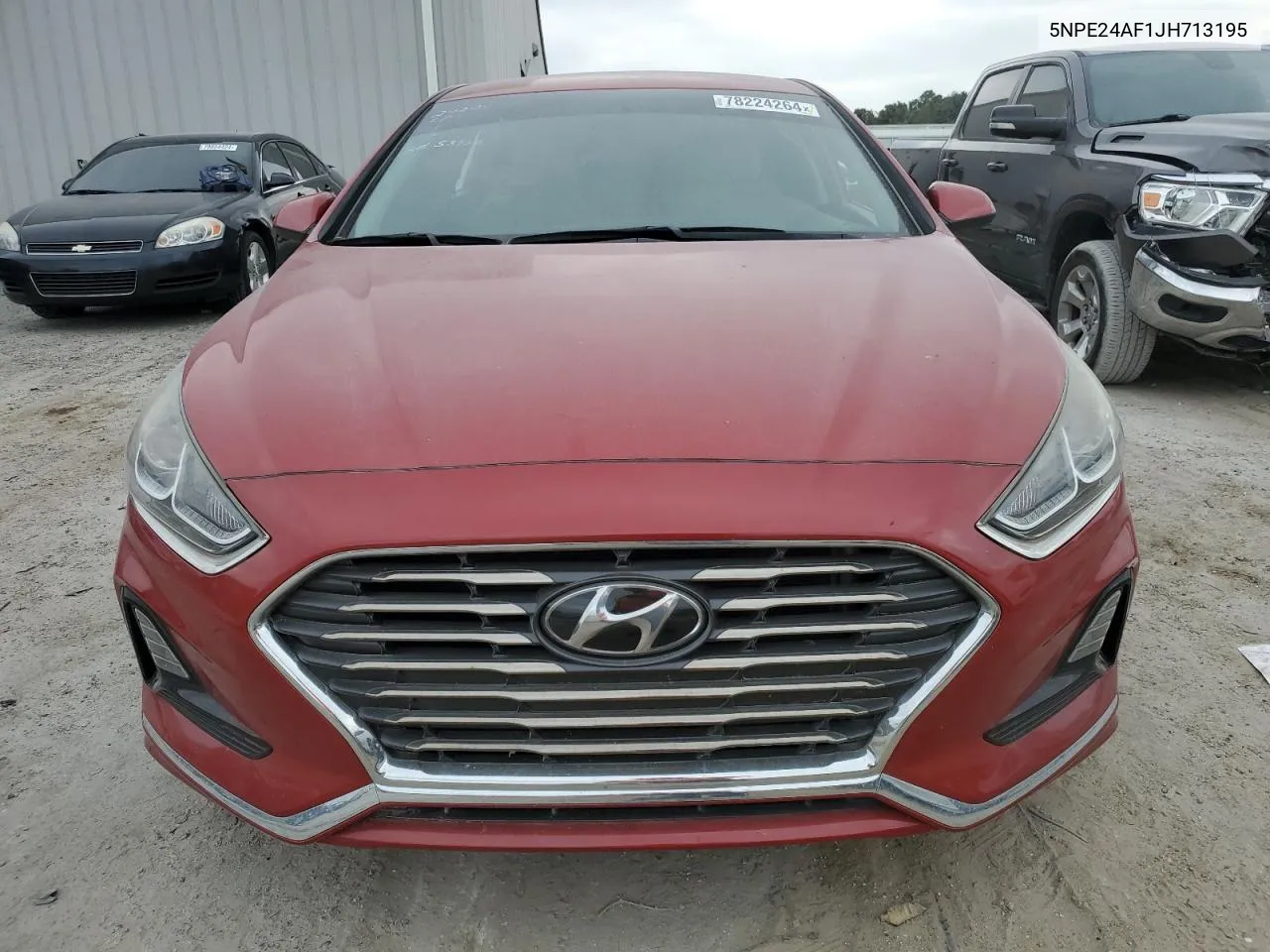 2018 Hyundai Sonata Se VIN: 5NPE24AF1JH713195 Lot: 78224264