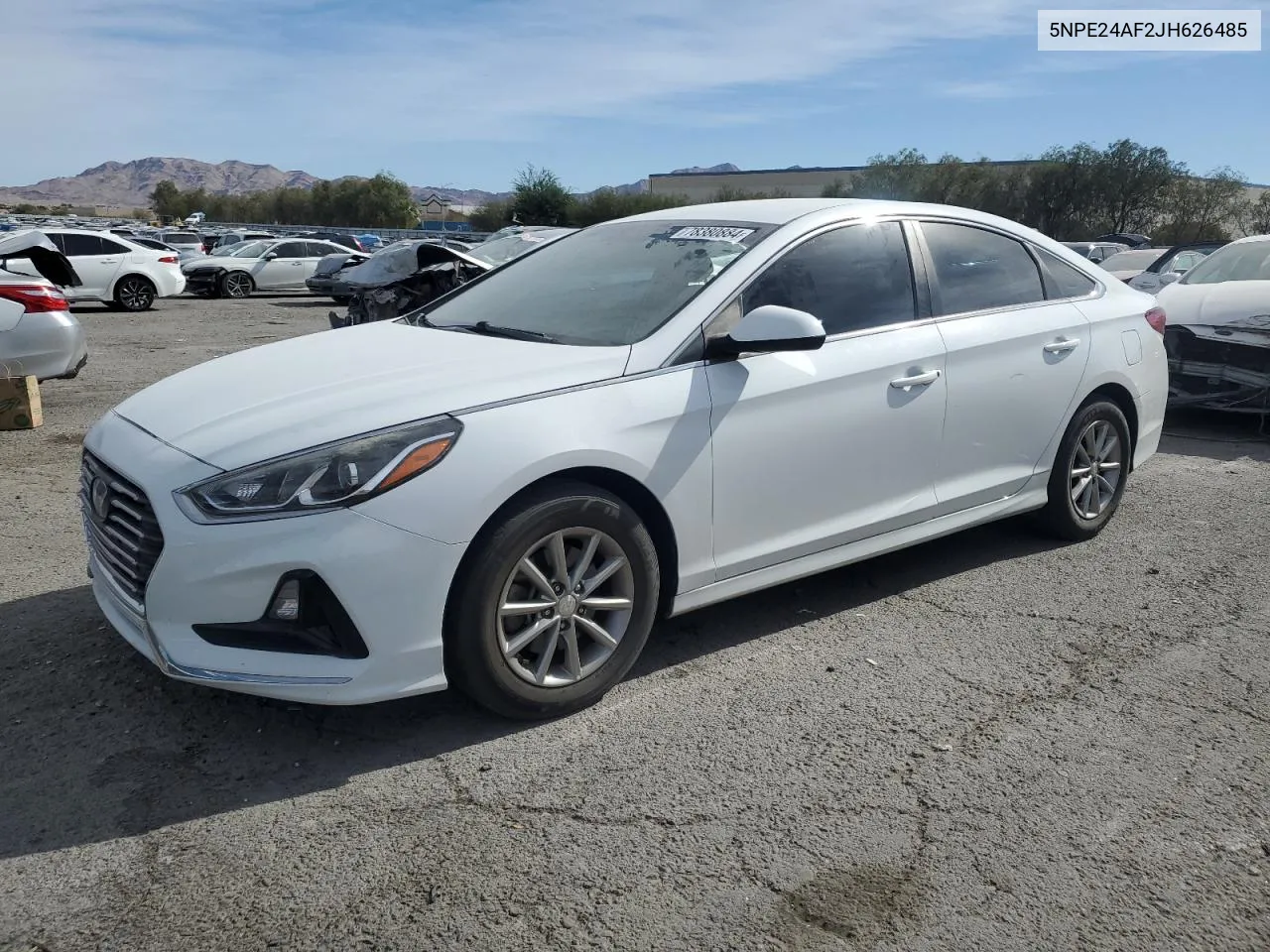 2018 Hyundai Sonata Se VIN: 5NPE24AF2JH626485 Lot: 78380884