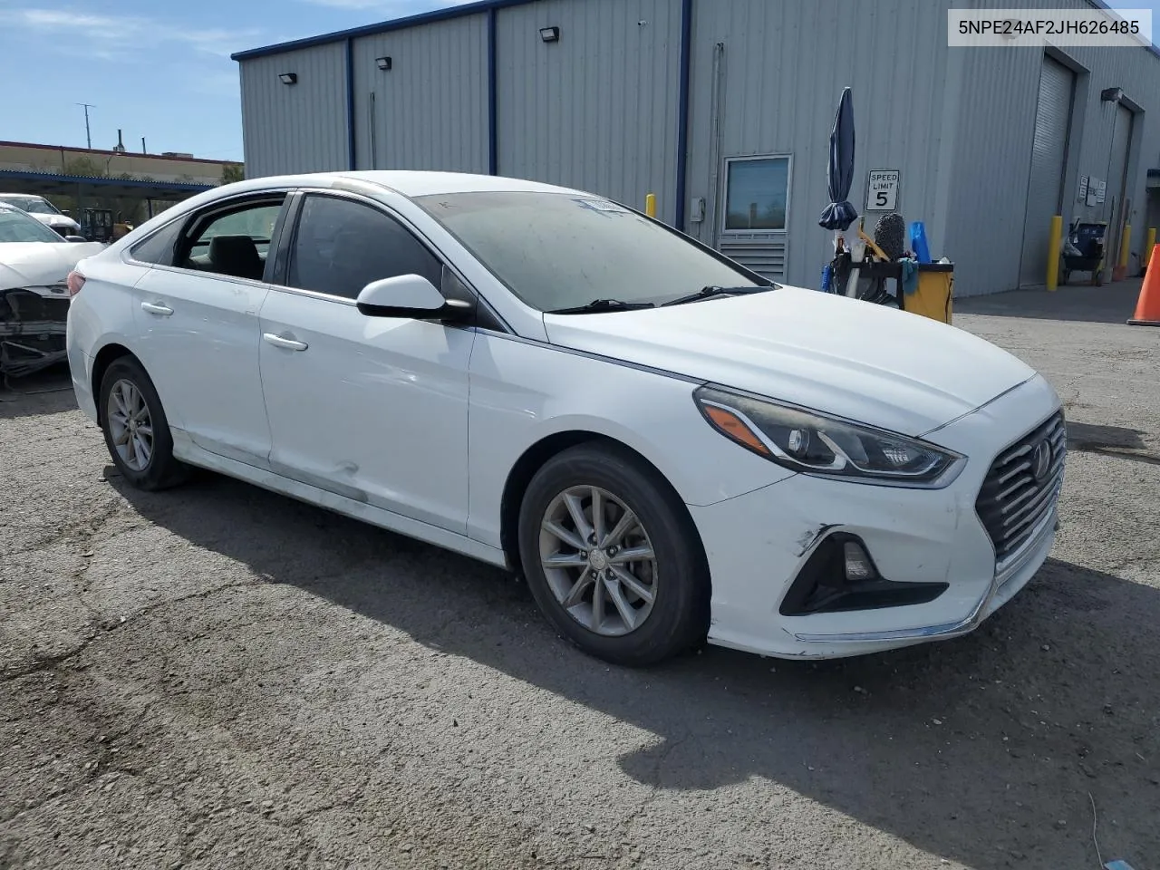 2018 Hyundai Sonata Se VIN: 5NPE24AF2JH626485 Lot: 78380884