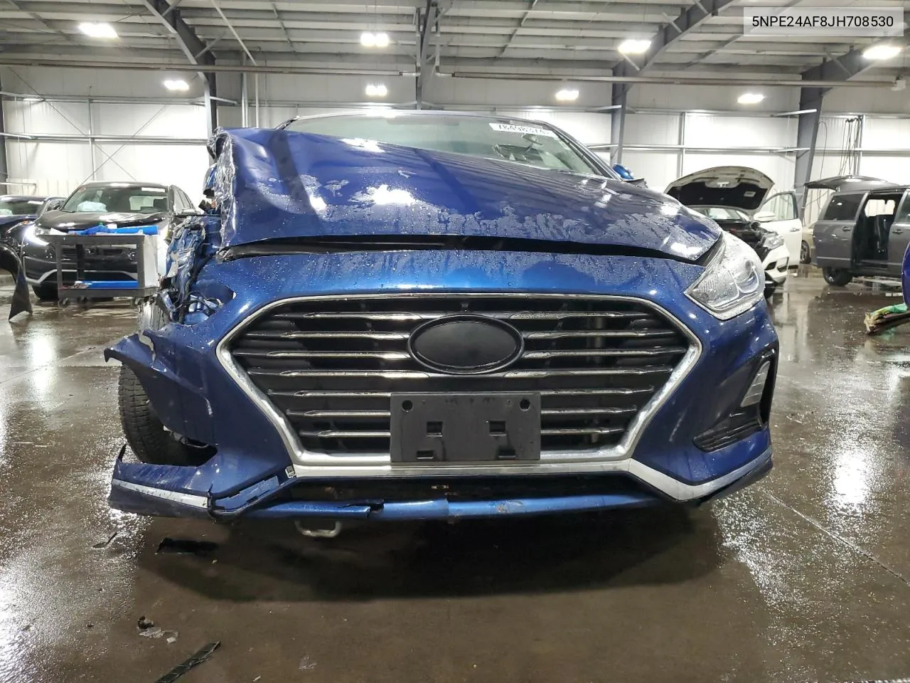 2018 Hyundai Sonata Se VIN: 5NPE24AF8JH708530 Lot: 78498374