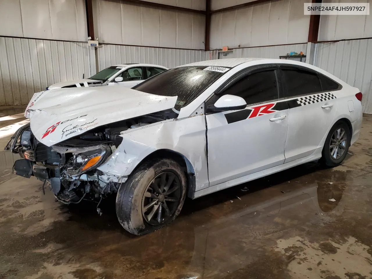 2018 Hyundai Sonata Se VIN: 5NPE24AF4JH597927 Lot: 78588444