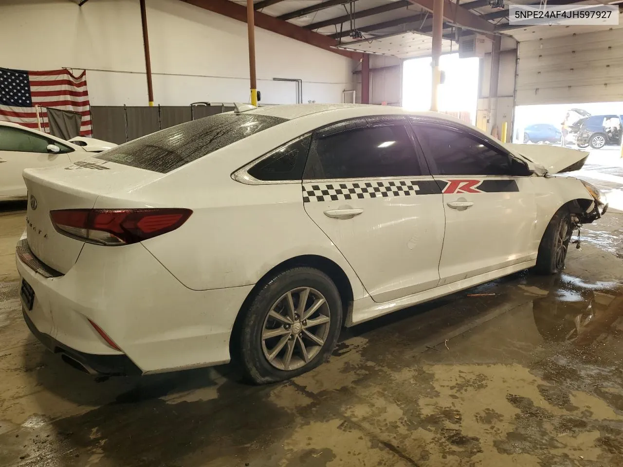 2018 Hyundai Sonata Se VIN: 5NPE24AF4JH597927 Lot: 78588444