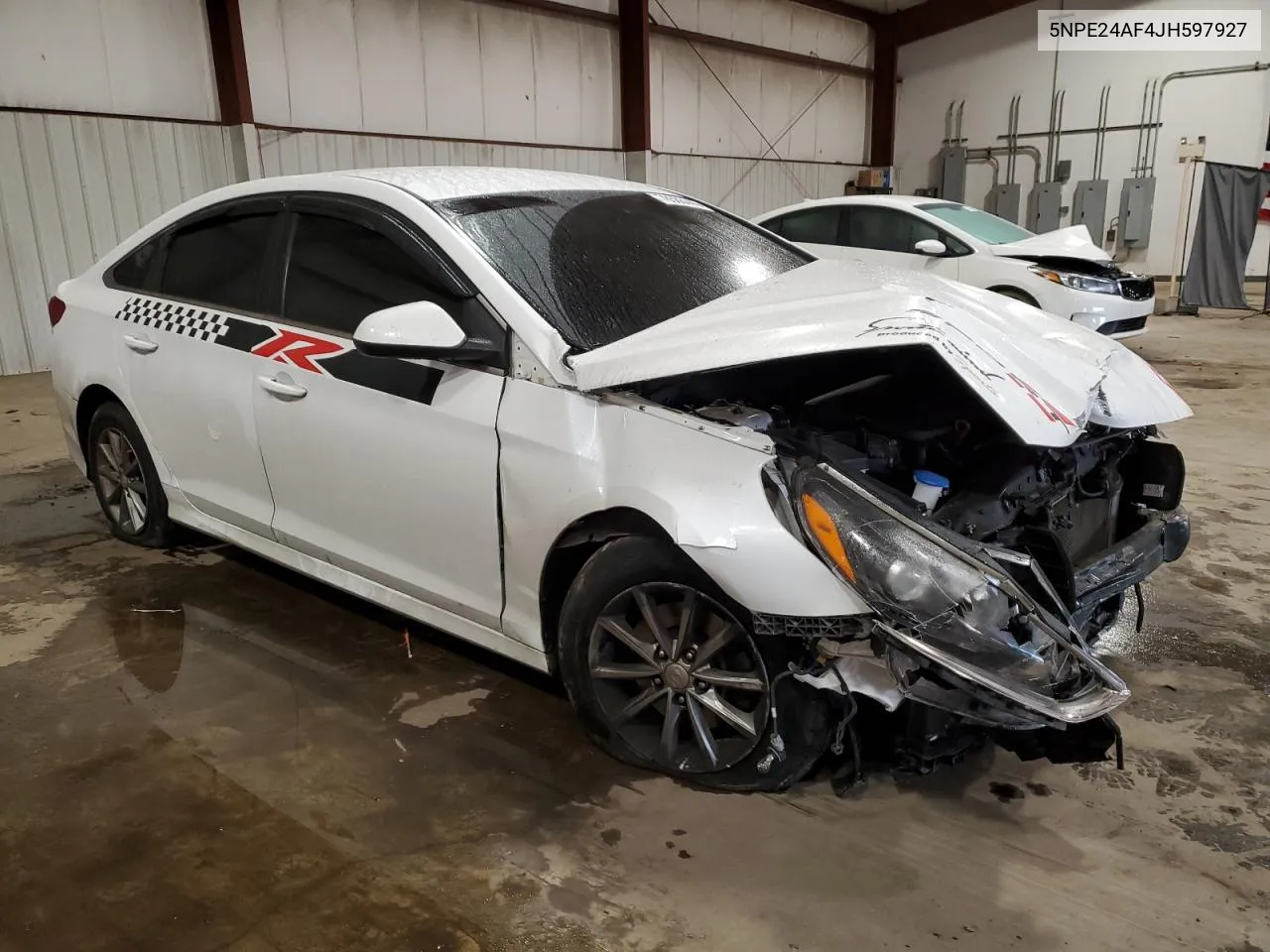 2018 Hyundai Sonata Se VIN: 5NPE24AF4JH597927 Lot: 78588444