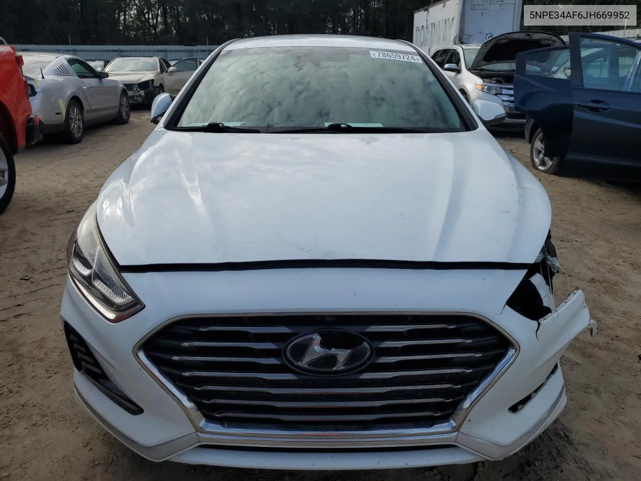 2018 Hyundai Sonata Sport VIN: 5NPE34AF6JH669952 Lot: 78659724