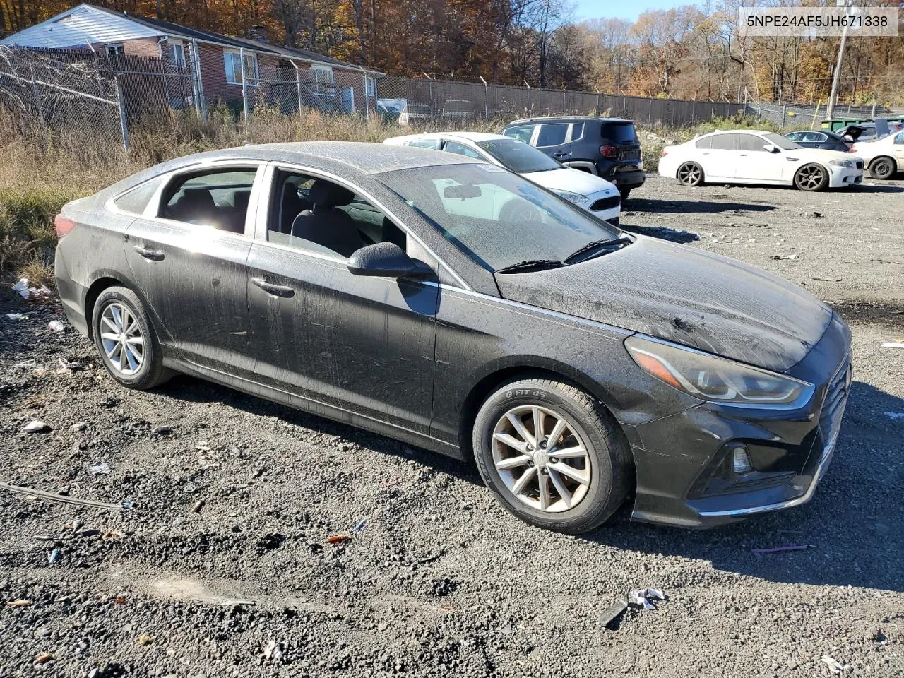 2018 Hyundai Sonata Se VIN: 5NPE24AF5JH671338 Lot: 78833034