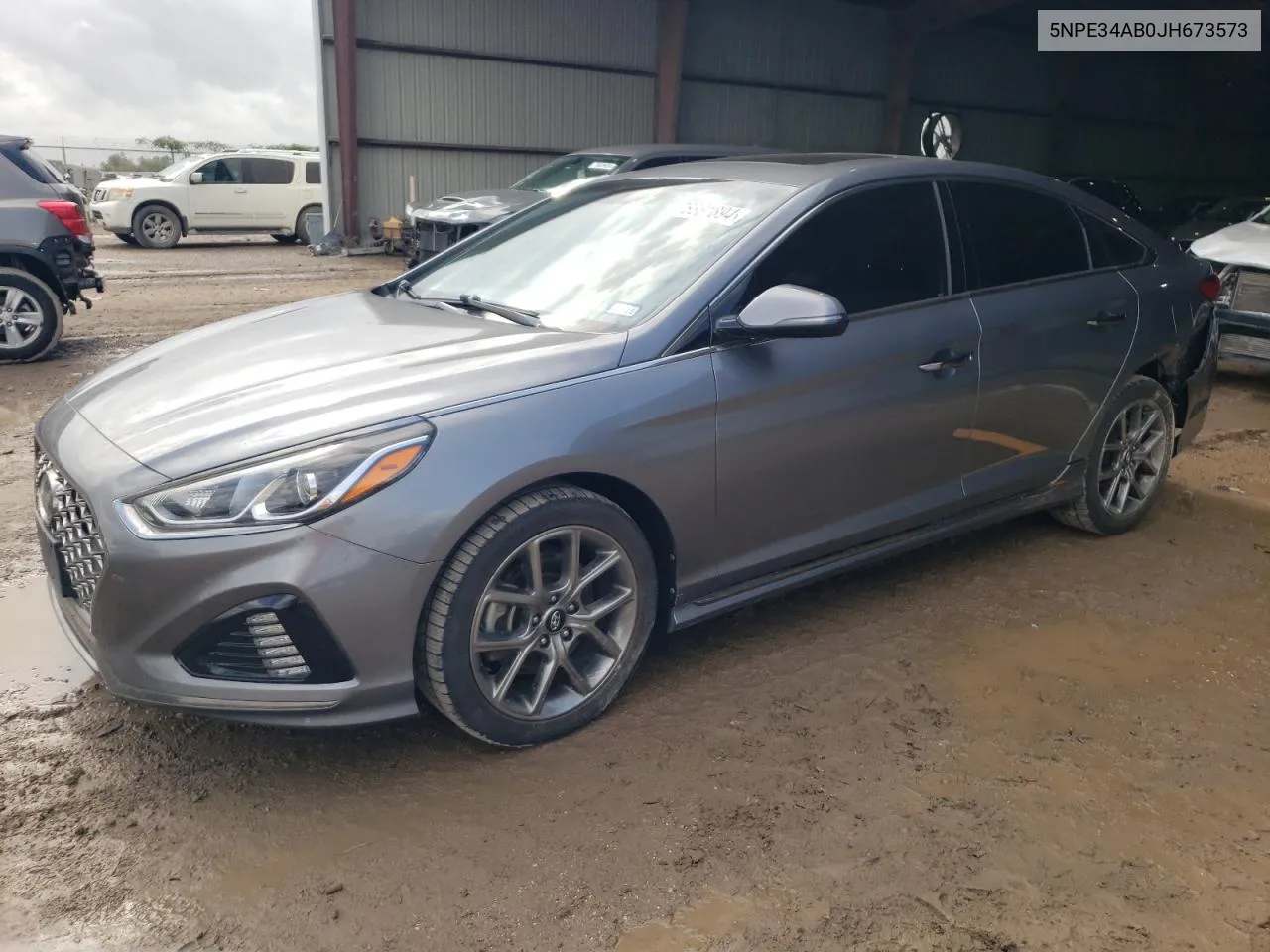 2018 Hyundai Sonata Sport VIN: 5NPE34AB0JH673573 Lot: 78881894