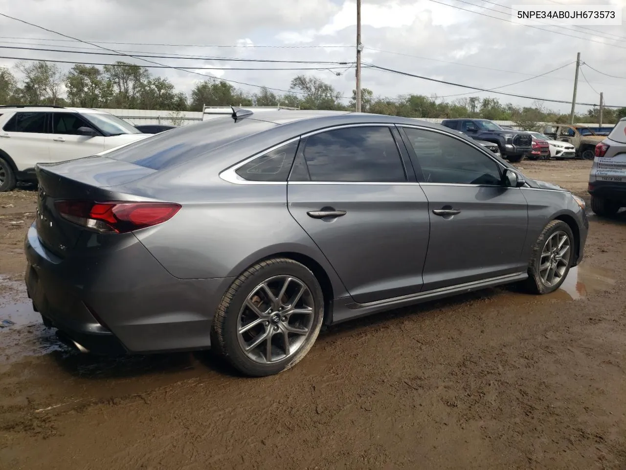 2018 Hyundai Sonata Sport VIN: 5NPE34AB0JH673573 Lot: 78881894