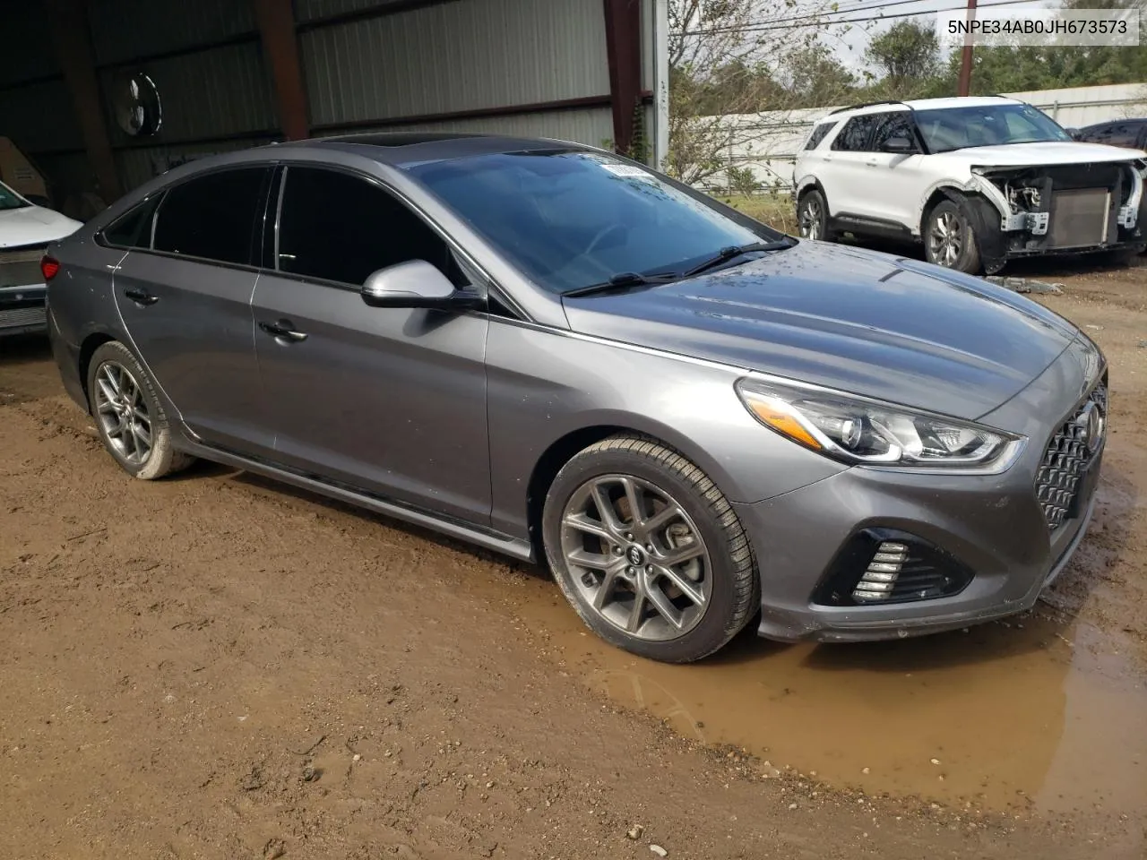 2018 Hyundai Sonata Sport VIN: 5NPE34AB0JH673573 Lot: 78881894