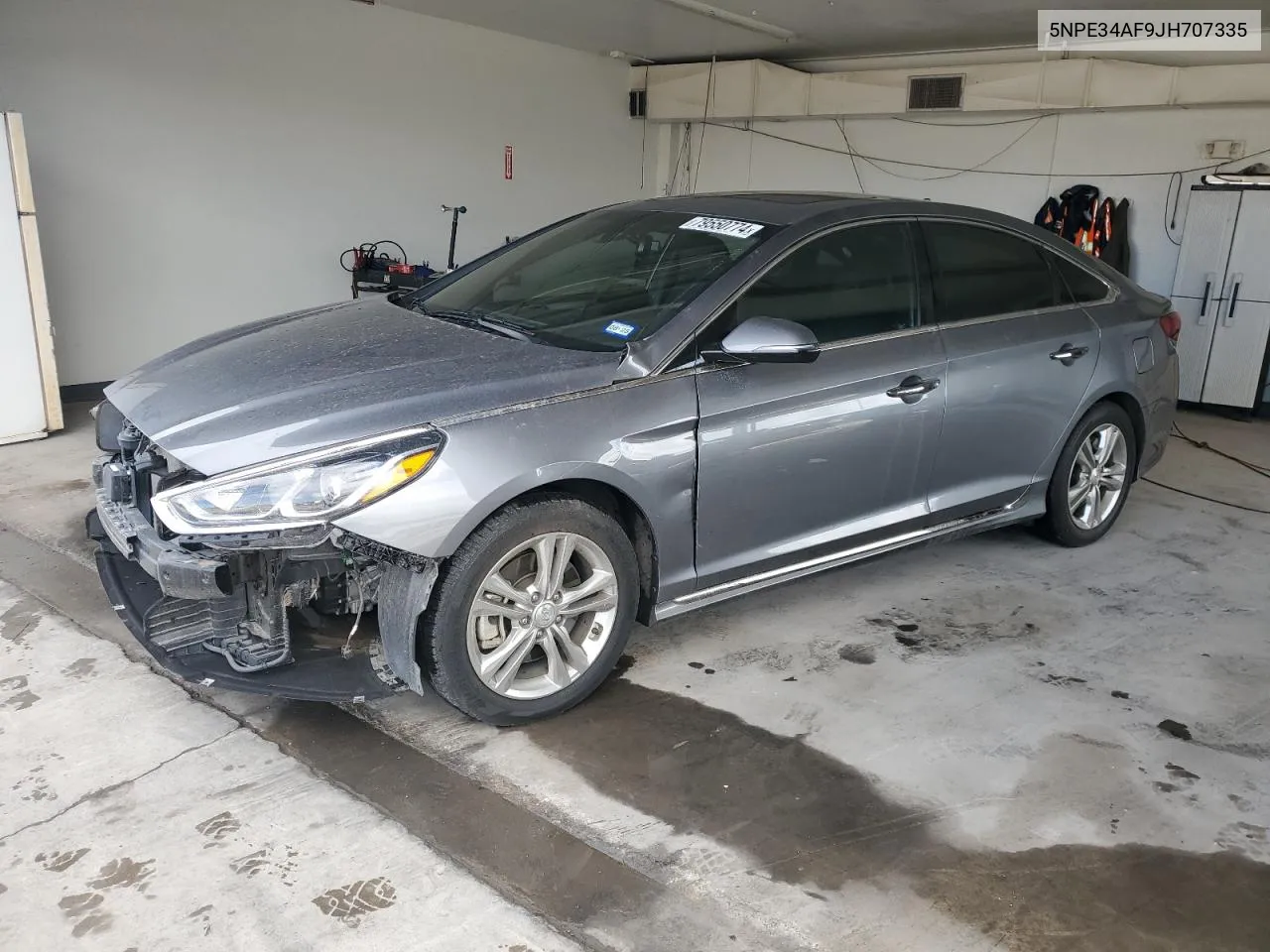 2018 Hyundai Sonata Sport VIN: 5NPE34AF9JH707335 Lot: 79550774