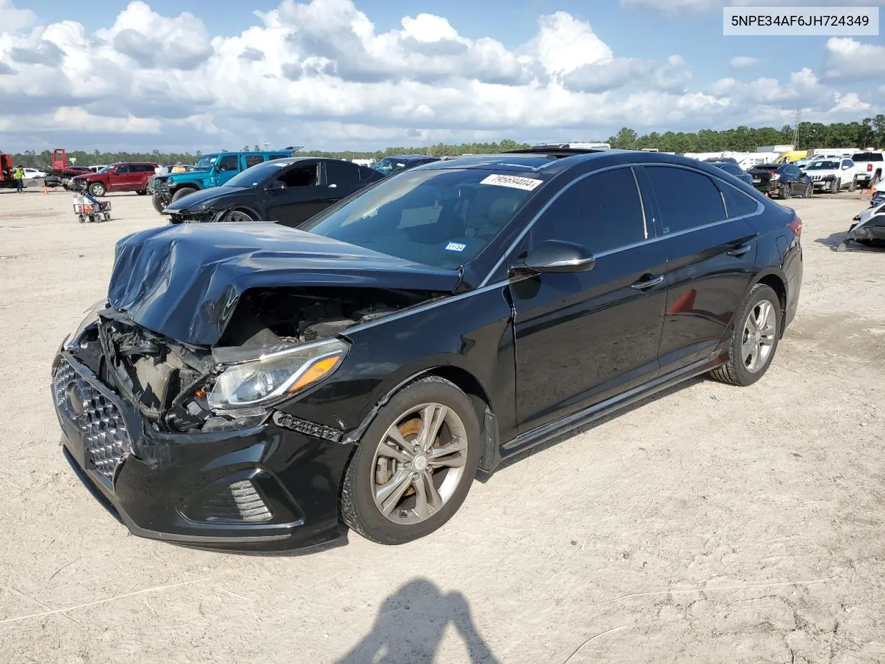 2018 Hyundai Sonata Sport VIN: 5NPE34AF6JH724349 Lot: 79569404