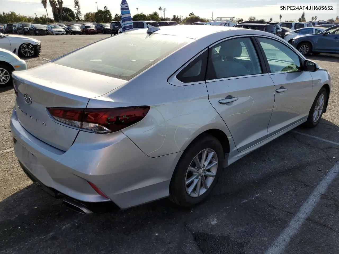 2018 Hyundai Sonata Se VIN: 5NPE24AF4JH685652 Lot: 79760104