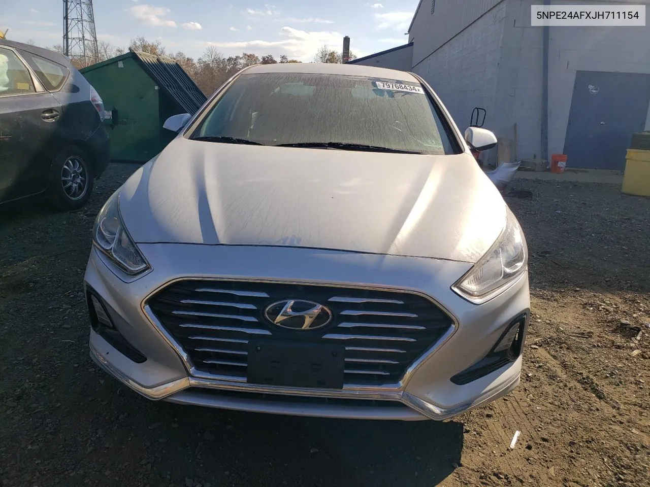 2018 Hyundai Sonata Se VIN: 5NPE24AFXJH711154 Lot: 79768434