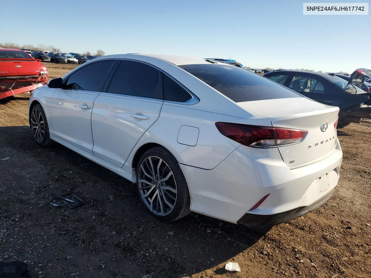 2018 Hyundai Sonata Se VIN: 5NPE24AF6JH617742 Lot: 79874114