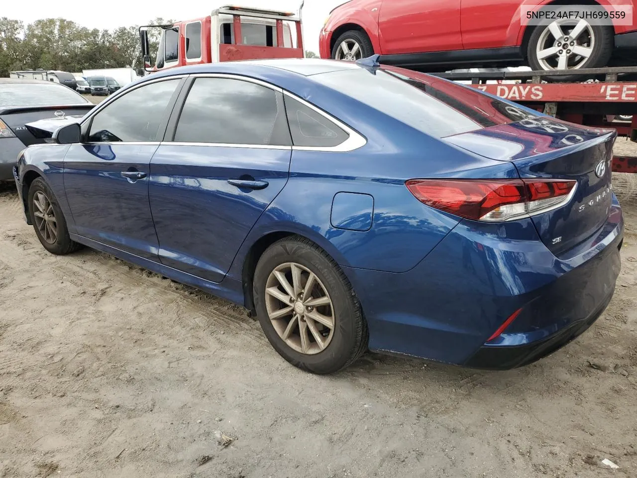 2018 Hyundai Sonata Se VIN: 5NPE24AF7JH699559 Lot: 79925404