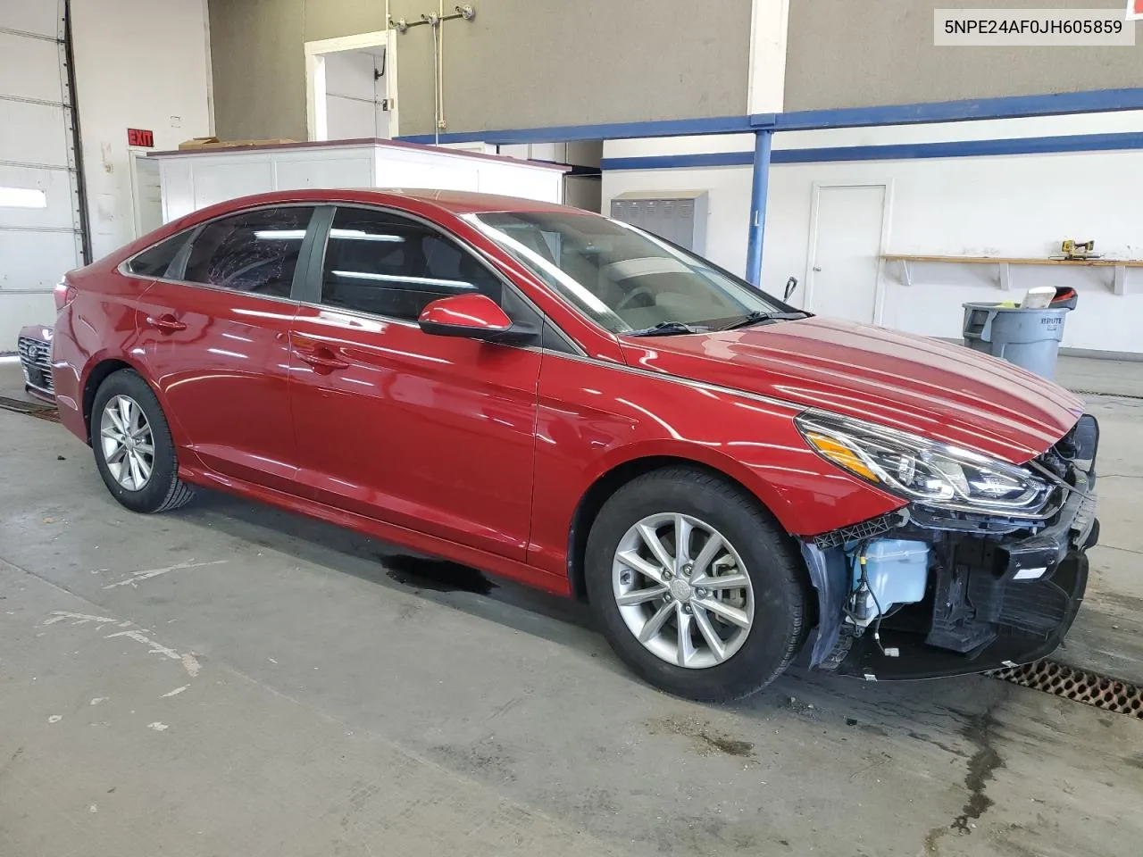 2018 Hyundai Sonata Se VIN: 5NPE24AF0JH605859 Lot: 79934124