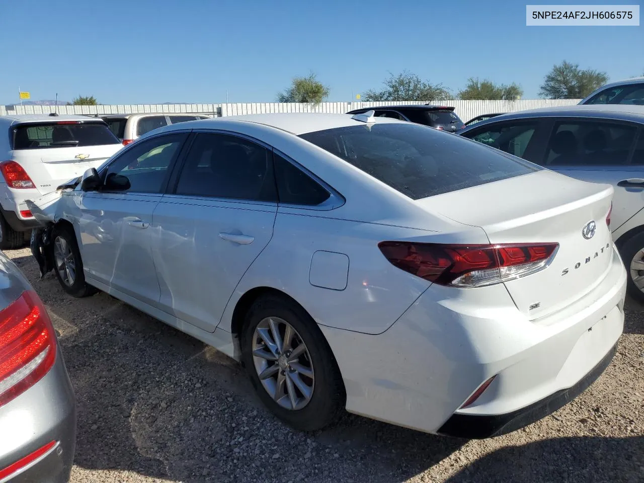 2018 Hyundai Sonata Se VIN: 5NPE24AF2JH606575 Lot: 80031404