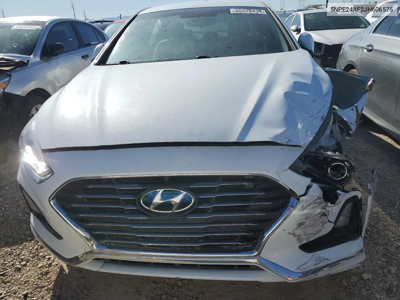 2018 Hyundai Sonata Se VIN: 5NPE24AF2JH606575 Lot: 80031404