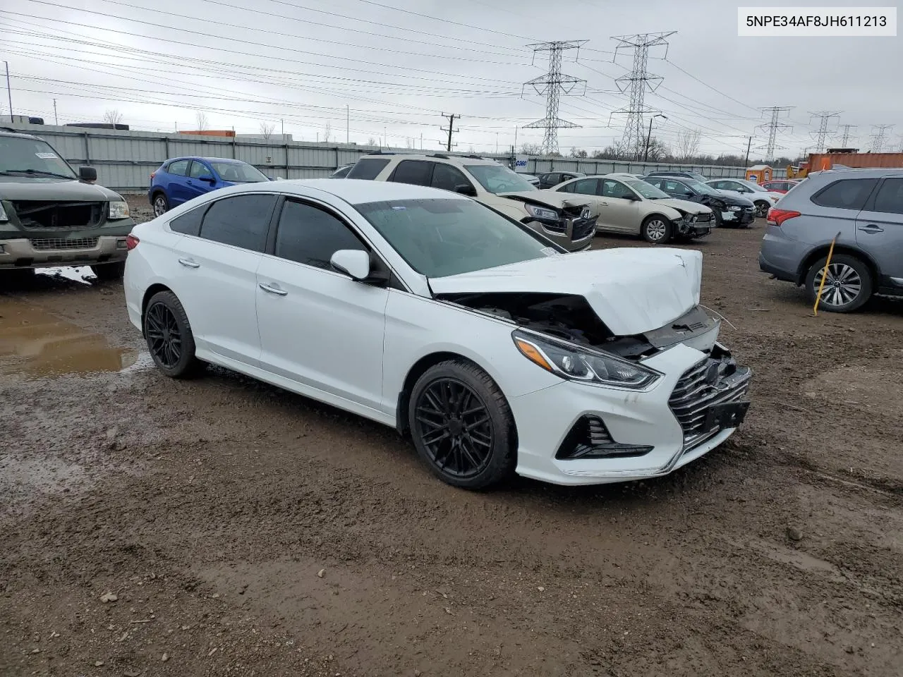 2018 Hyundai Sonata Sport VIN: 5NPE34AF8JH611213 Lot: 80301544