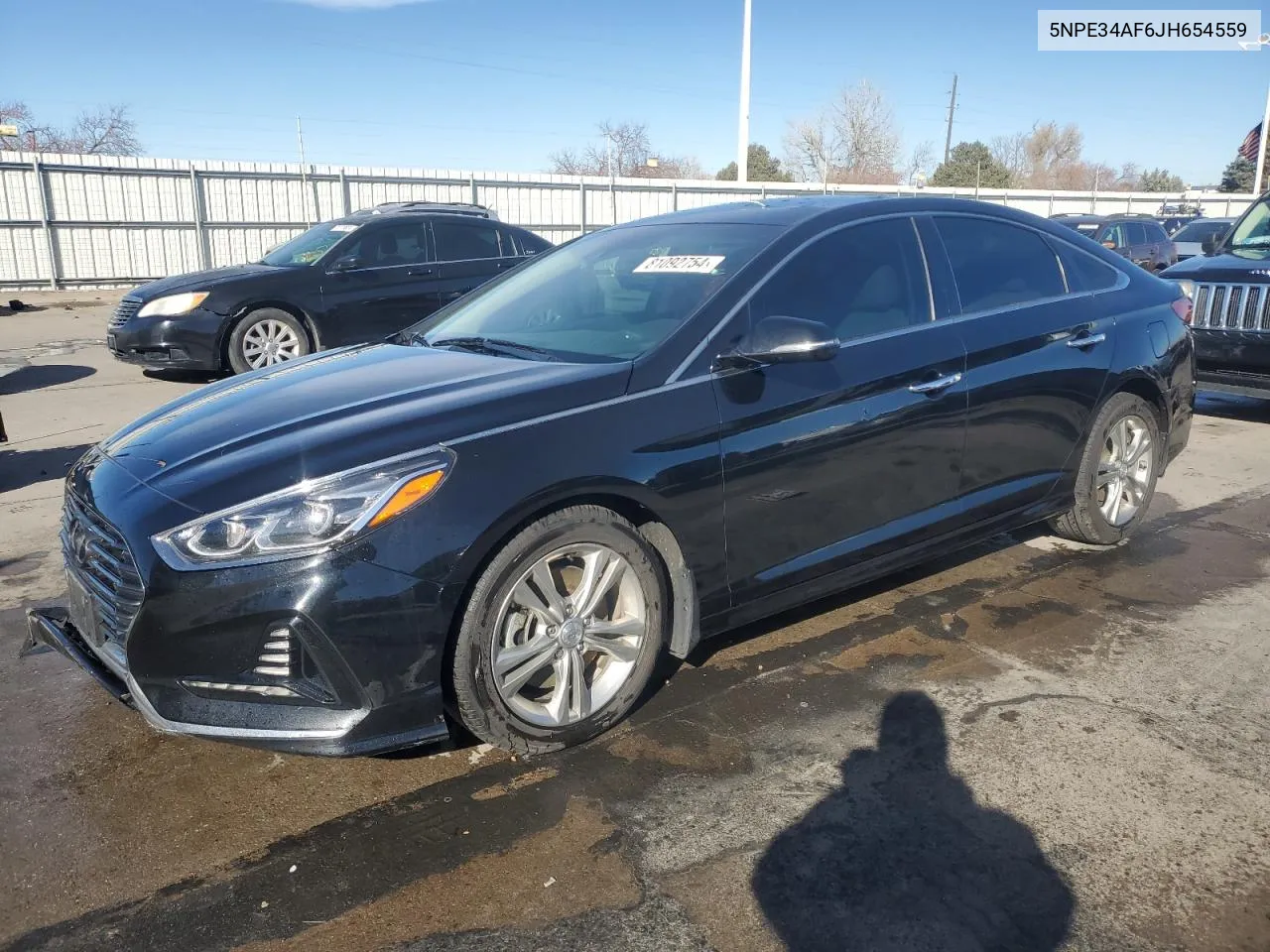 2018 Hyundai Sonata Sport VIN: 5NPE34AF6JH654559 Lot: 81092754