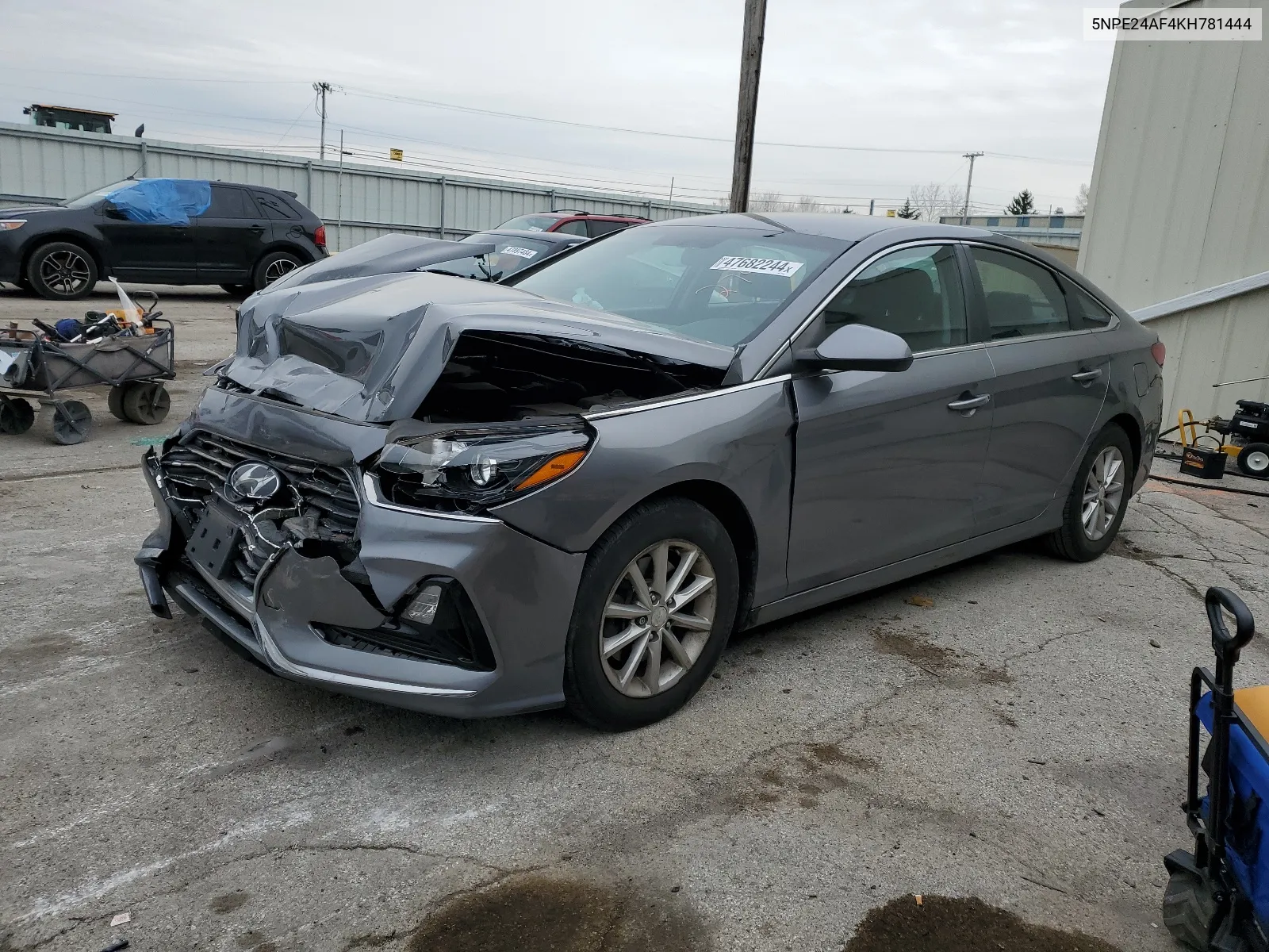 2019 Hyundai Sonata Se VIN: 5NPE24AF4KH781444 Lot: 47682244