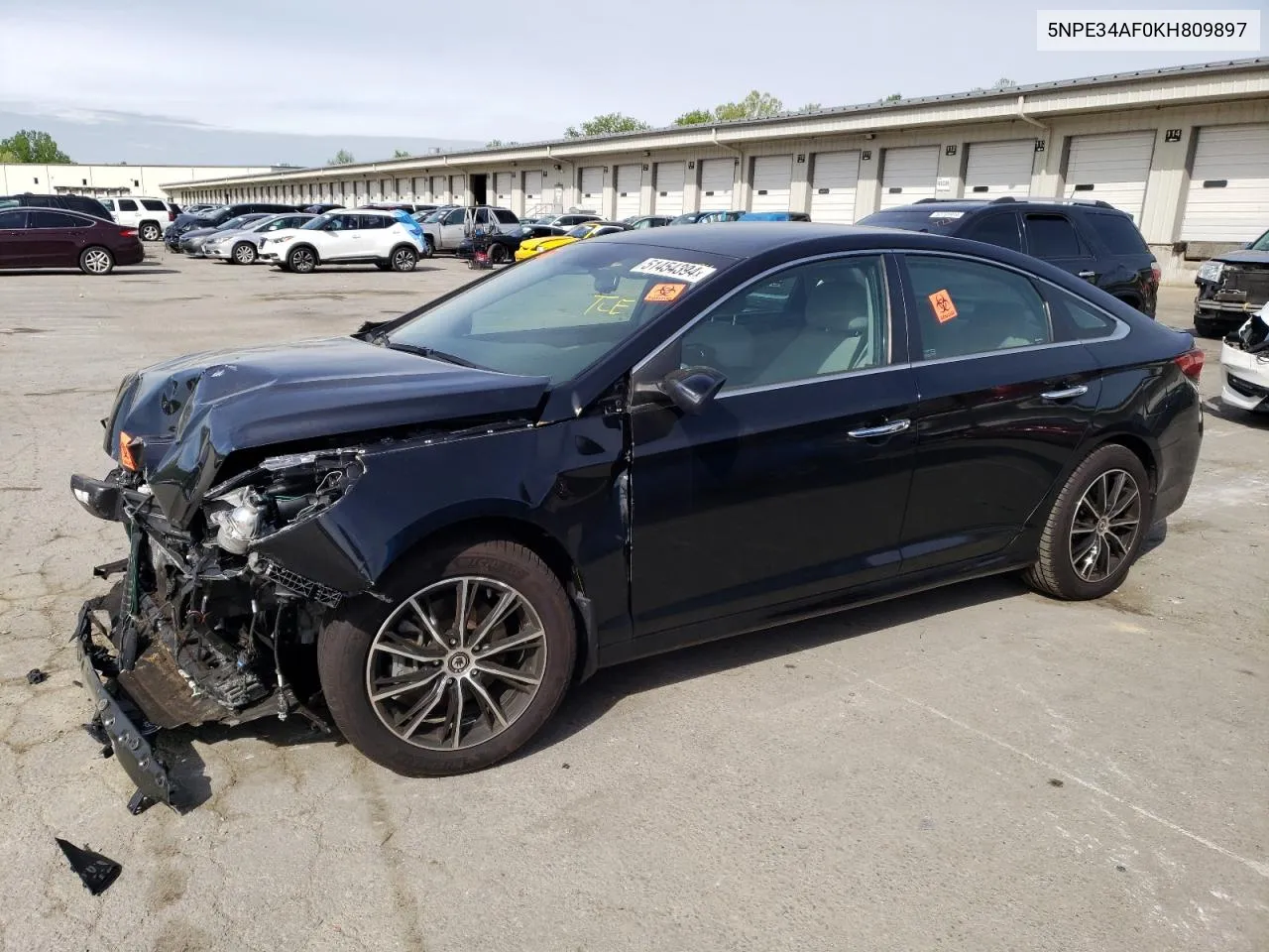 2019 Hyundai Sonata Limited VIN: 5NPE34AF0KH809897 Lot: 51454394