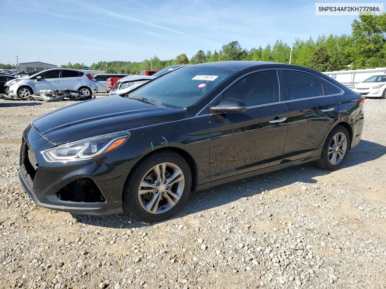 2019 Hyundai Sonata Limited VIN: 5NPE34AF2KH777986 Lot: 52119874