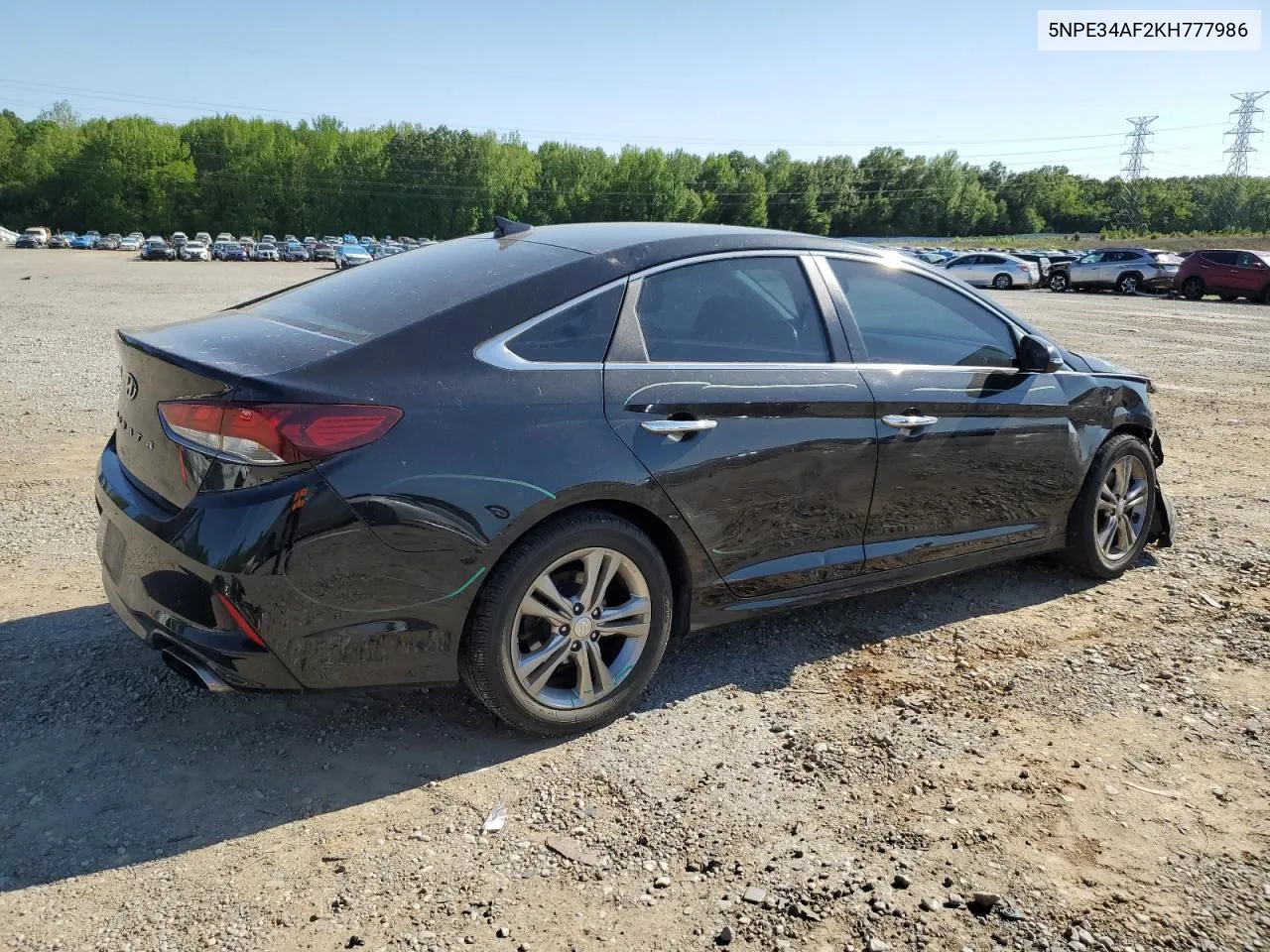 5NPE34AF2KH777986 2019 Hyundai Sonata Limited